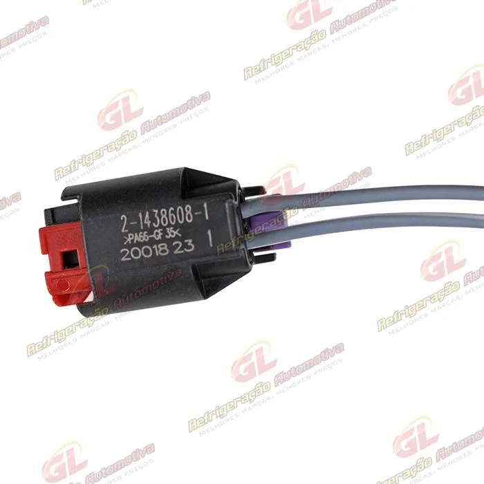 Chicote Conector 2 Vias Válvula Torre Eletrônica Compressor Mahle Fiat/ Jeep Renegade/ Compass/ Toro — foto 5