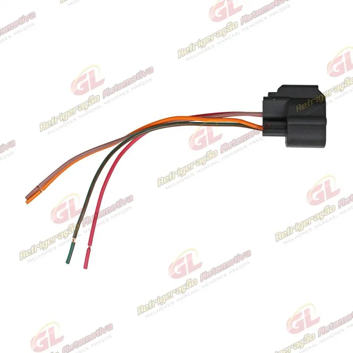 Chicote Conector 4 Vias Pressostato Ford Ecosport / Fiesta /Fiat Palio 1.0/1.5/1.6 1996 Até 1999 — foto 4