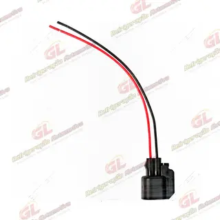 Chicote Conector 2 Vias do Magnético Compressor Ford Modelo Fomoco Fiesta/ Ecosport/ Focus 2013>