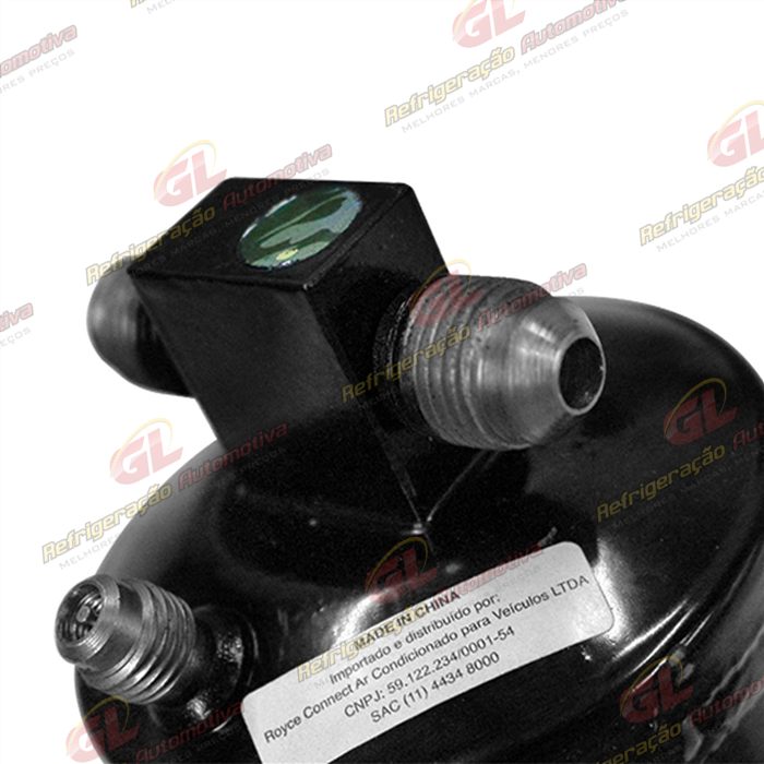 Filtro Secador Máquina Agricola Case 605/ 818/ T4 5/8x5/8 Flare R134a OEM: 605818T4 — foto 4