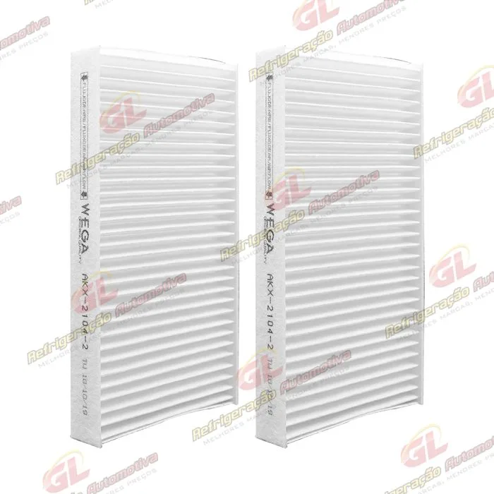 Filtro de Cabine Kia Cerato Flex 122CV 2014> / Jeep Cherokee 3.7 V6 205CV 2009 Até 2012 / Dodge Nitro 4x4 Com 2 Pçs OEM: 68033193AA — foto 2