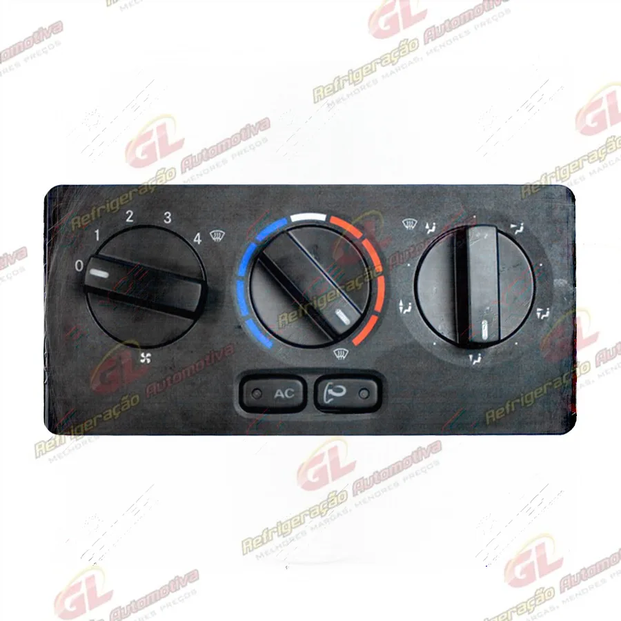 Painel de Controle do Ar Condicionado Caminhão Mercedes Benz Accelo - 12 Volts
