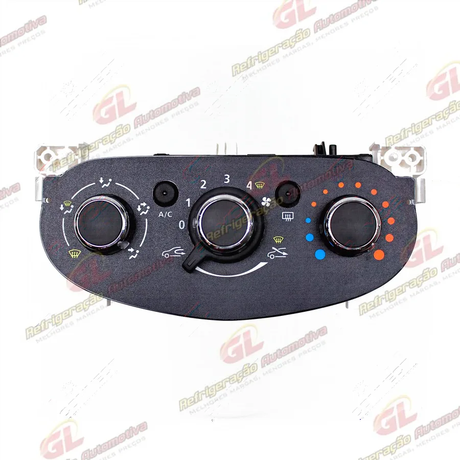 Painel de Controle do Ar Condicionado Renault Duster / Oroch - 12 Volts