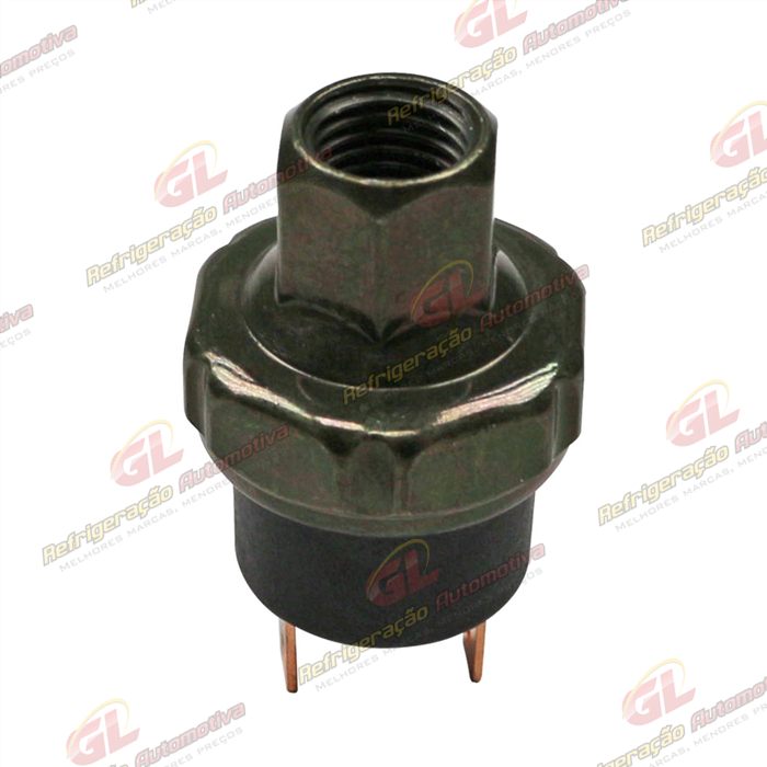Pressostato Universal Alta / Baixa R134a Fêmea HP: 22.5 kg/cm² / LP: 2.0 kg/ cm²