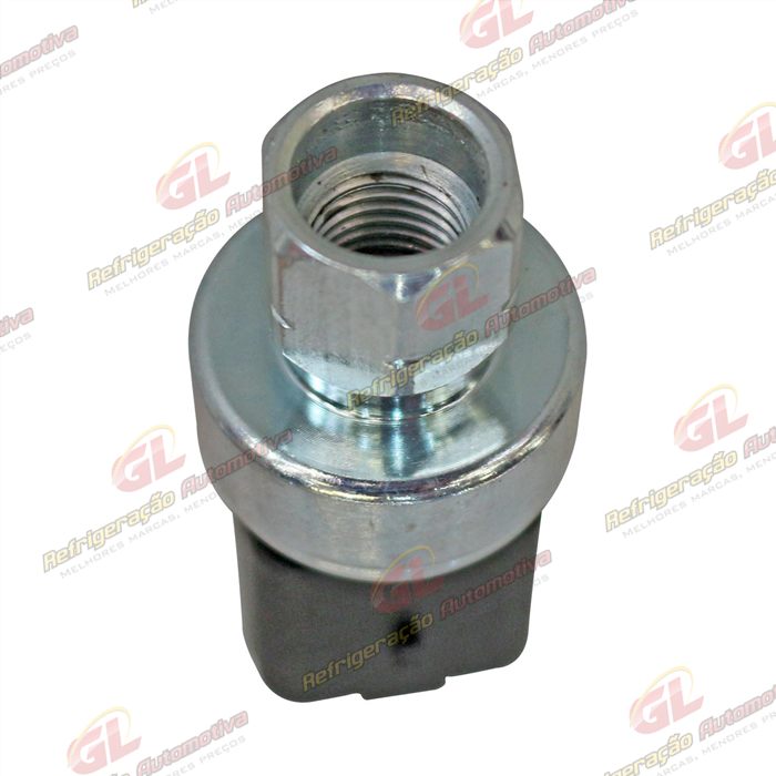 Pressostato de Alta 3 Pinos Peugeot 206/207 2006>/ 208 2008/ 307/407 2004/ 3008 2010>/ Berlingo Partner 2008>/ Expert 2018>/ Citroën C4 2011>/ C5 2008>/ Jumpy 2018> - Qualidade BB