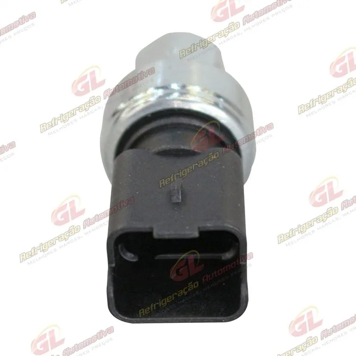 Pressostato de Alta 3 Pinos Peugeot 206/207 2006>/ 208 2008/ 307/407 2004/ 3008 2010>/ Berlingo Partner 2008>/ Expert 2018>/ Citroën C4 2011>/ C5 2008>/ Jumpy 2018> - Qualidade BB — foto 2