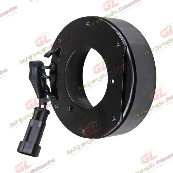 Magnético do Compressor Delphi CVC Mahle Linha Fiat E-Torq Palio/ Doblo/ Strada Locker/ Idea/ Stilo/ Bravo/ Punto - 12 Volts — foto 3