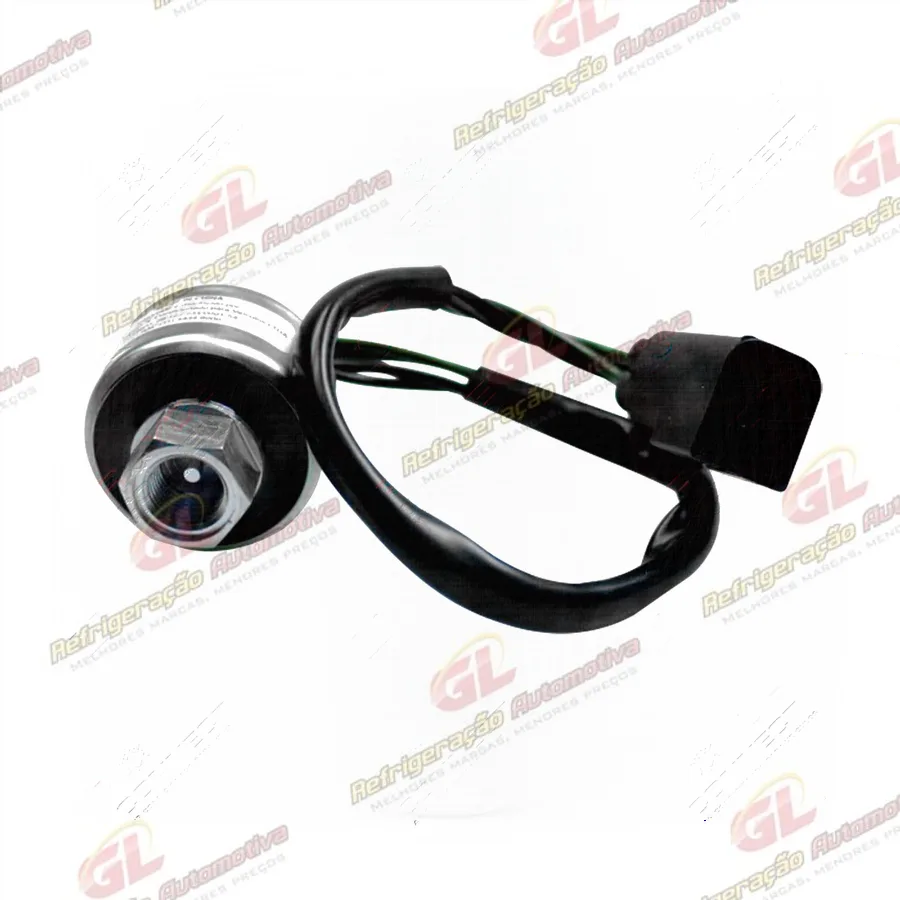 Pressostato Alta/Baixa Ford Escort/ Volkswagen Logus R134a HP418psi / MP244psi / LP33psi BB