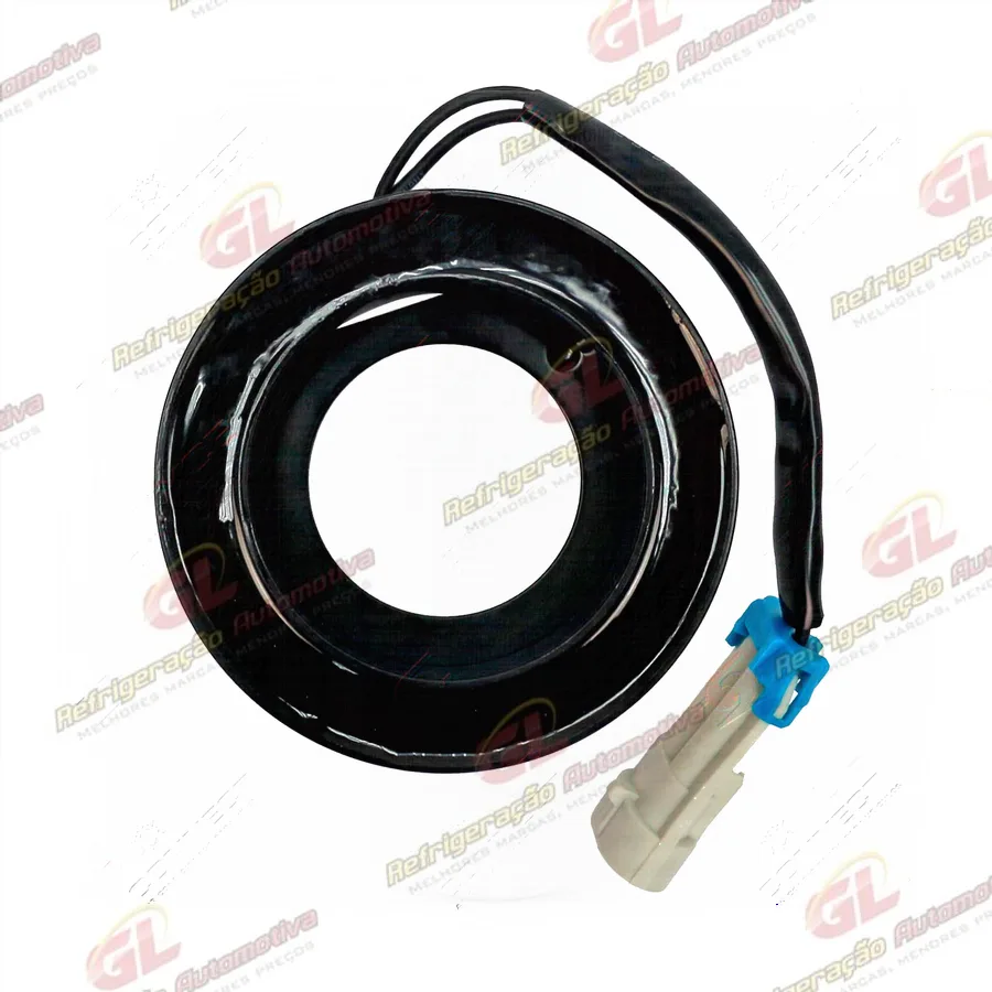 Magnético IMPORTADO do Compressor Modelo Original Mahle RC.600.374 Fiat Uno Vivace/Way 2010>/ Siena/Palio/Strada 2010>/ Mobi 2016>/ Fiorino 1.4 2016> - 12 Volts