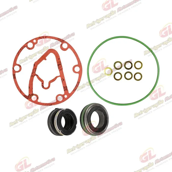 Selo do Compressor Denso 6P127A / 6P148 Mecânico R134a