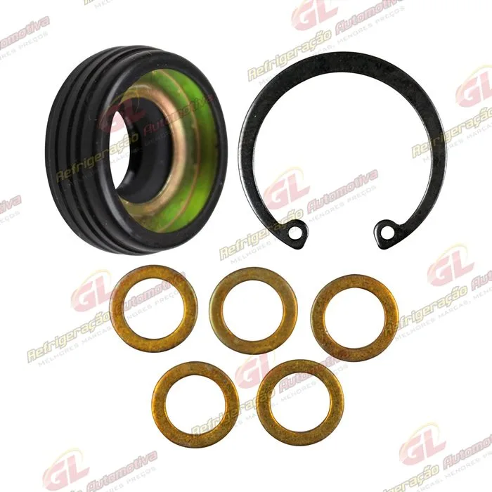 Selo do Compressor Denso 10PA15 / 10PA17 / Lip Seal R134a — foto 2
