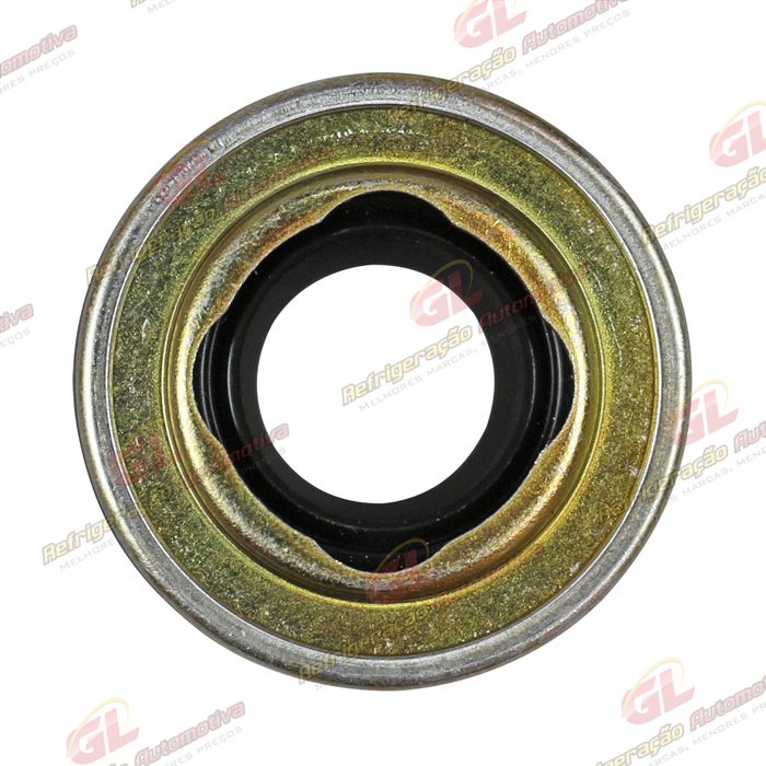 Selo do Compressor Denso 10P08 / Chrysler 6C17 Lip Seal R12 / R134a — foto 3