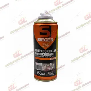 Bactericida Higienizador Para Ar Condicionado Tipo Granada com Fragrância Urban para Eliminar Fungos e Bactérias 200ml