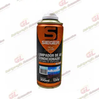 Bactericida Higienizador Para Ar Condicionado Tipo Granada com Fragrância Ocean para Eliminar Fungos e Bactérias 200ml