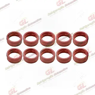 Anel O´ring de 12mm do Compressor Renault Master/ Peugeot 206/ 307/ Citroën - Pacote com 10 Pçs