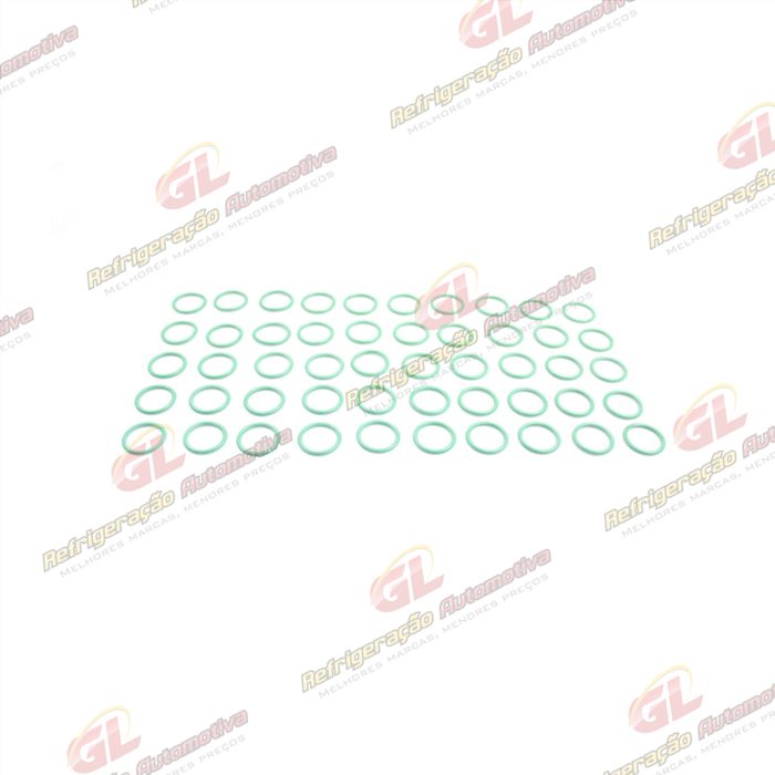 Anel O´ring 18,8x2,45mm HNBR verde R134a - Pacote 50 Pçs — foto 3