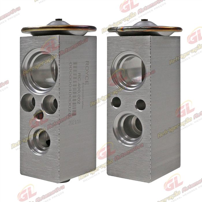 Válvula Expansão Block 1,5t O'ring Peugeot 405/406 / BMW/ MB/ Renault 19/Clio / Xsara Picasso/ Vectra >1996/ Corsa 2003>/ Golf 1995>/ Escort 1993 Até 2003/ Zafira/ Montana/ Scania 2008> Qualidade BB