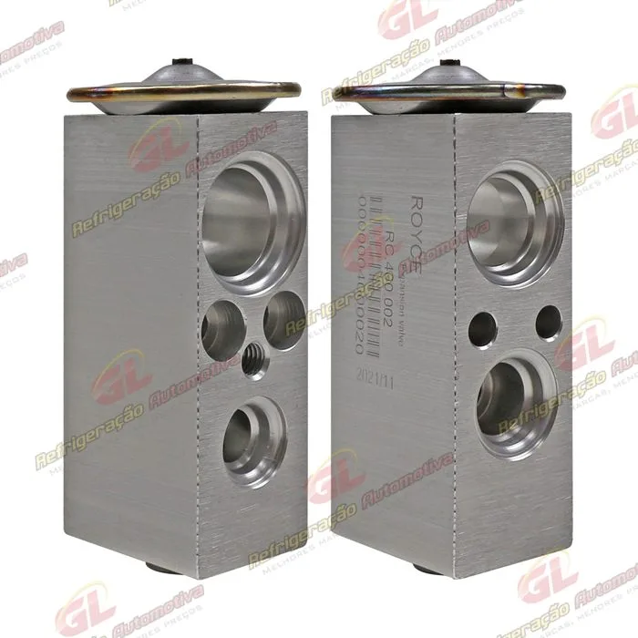Válvula Expansão Block 1,5t O'ring Peugeot 405/406 / BMW/ MB/ Renault 19/Clio / Xsara Picasso/ Vectra >1996/ Corsa 2003>/ Golf 1995>/ Escort 1993 Até 2003/ Zafira/ Montana/ Scania 2008> Qualidade BB — foto 2