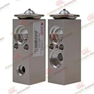 Válvula de Expansão Block 1,5t O'ring R134a Descarga 8x15mm Sucção 14x15mm Gol Variável R134a Qualidade BB