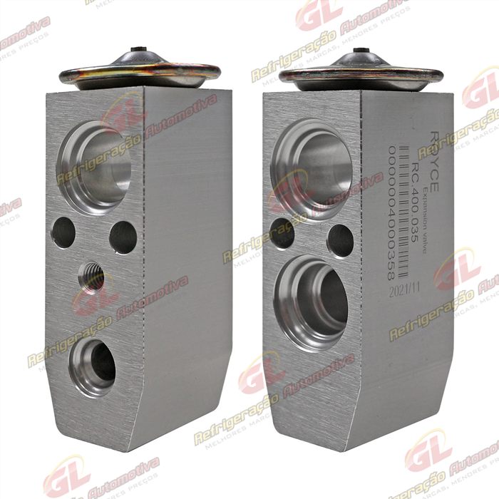 Válvula de Expansão Block 1,5t O'ring Toyota R12 / Máquina Chinesa Doosan DL-250 / Máquina Hyundai / John Deere / Escavadeira Volvo 140 Qualidade AA OEM Volvo: 14509331