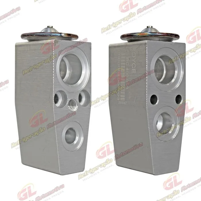Válvula de Expansão Chevrolet Agile/ Cruze/ Camaro/ Cobalt/ Spin/ Montana 2011> Onix 2013>/ Tracker 2021>/ Ford EcoSport/ Fiesta 2012>/ Ka 2014 Até 2015/ Ford Fusion 2013> Máquina John Deere CH570/ CH670/ 670G/ 672G - Qualidade AA OEM: AL203088 — foto 2