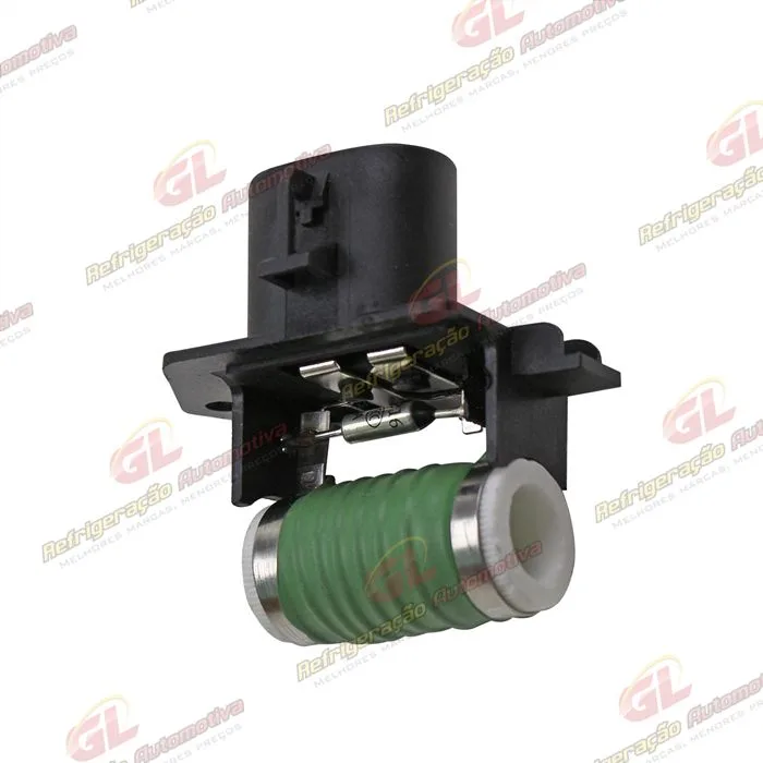 Resistência do Eletroventilador do Radiador Fiat Novo Uno 2010>/ Palio 2012> 12 Volts Sistema Denso