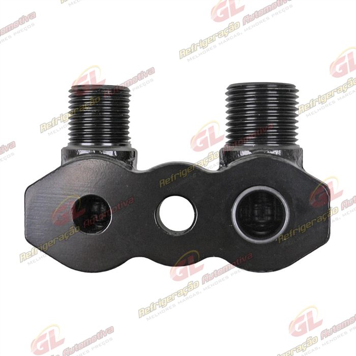 Conector Adaptador Vertical Compressor 7H15 3/4 ``x7/8`` - Aço — foto 3