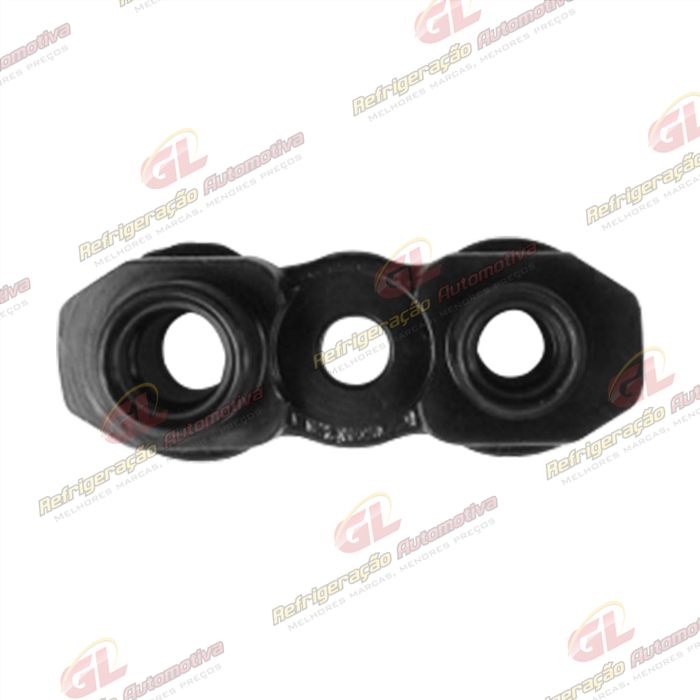 Conector Adaptador Horizontal Compressor 7H15 3/4``x7/8`` - Aço — foto 2