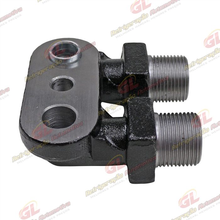 Conector Adaptador Vertical Compressor 7H15 1``x1`` - Aço — foto 4