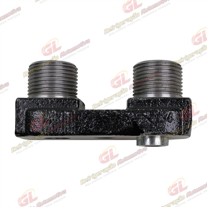 Conector Adaptador Horizontal Compressor 7H15 1``x1`` - Aço — foto 3
