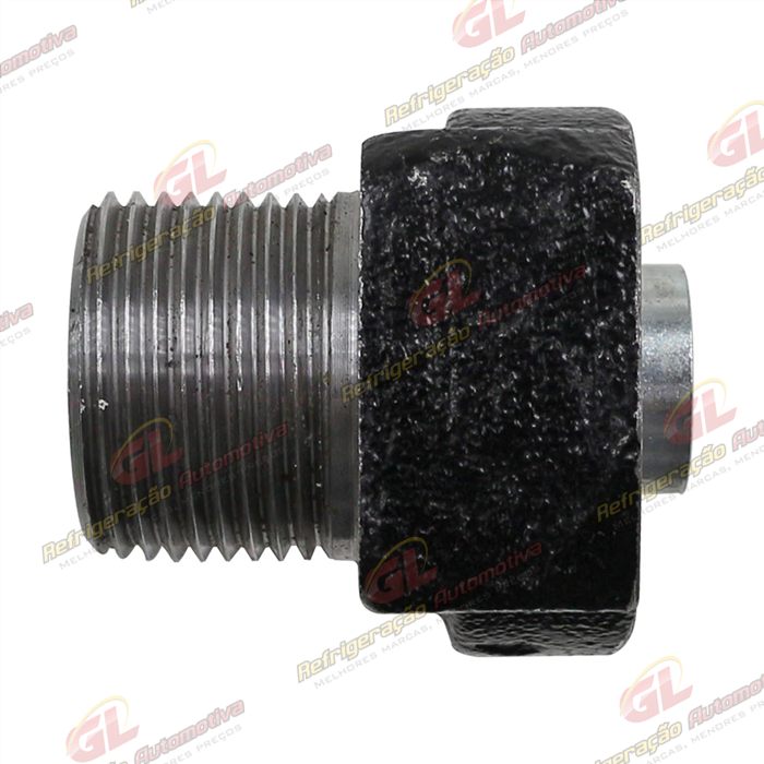 Conector Adaptador Horizontal Compressor 7H15 1``x1`` - Aço — foto 4