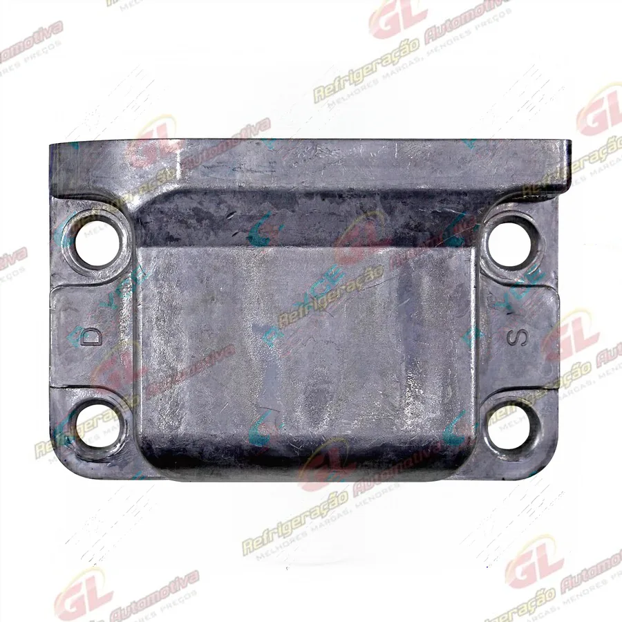 Válvula de Sucção e Descarga do Compressor Denso 10P15 Caminhão Mercedes Benz Accelo 915 / Axor 2638/ Ford Cargo Todos - Alumínio