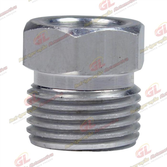 Niple De Aluminio Para Conexão 10mm O´ring Rosca 7/8