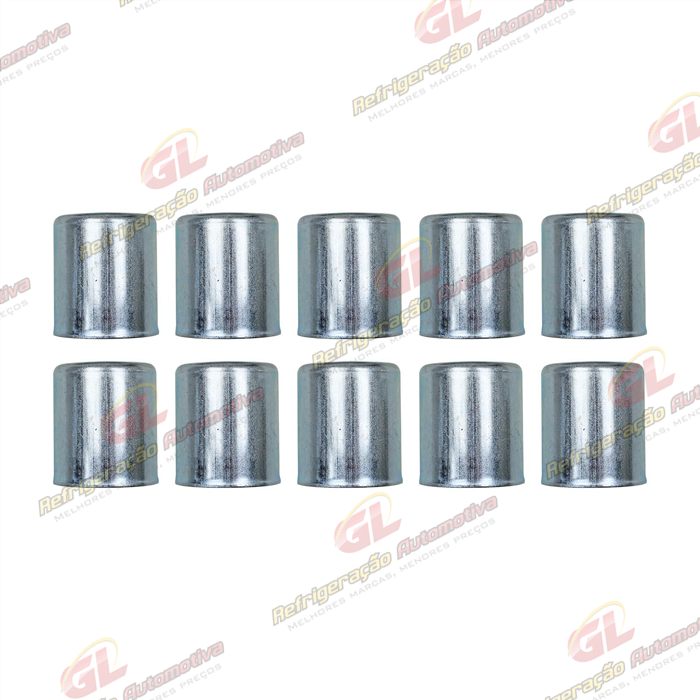 Caneca Clip 12mm 5/8 Polegadas Aço Recozido Dureza 01 Pacote Com 10 Pçs