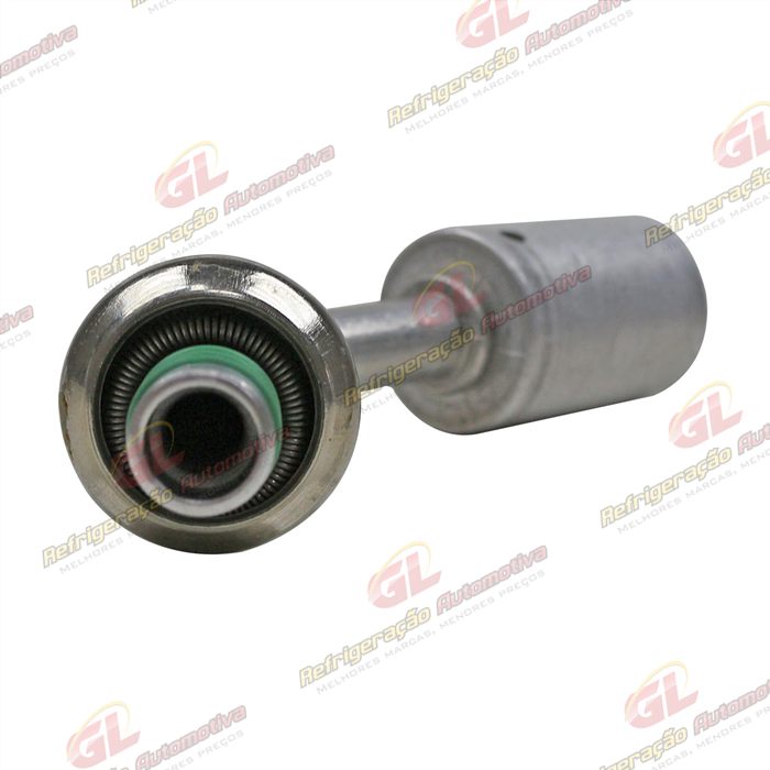Conexão Spring Lock 45º Macho 06mm Aluminio c/Clip — foto 3