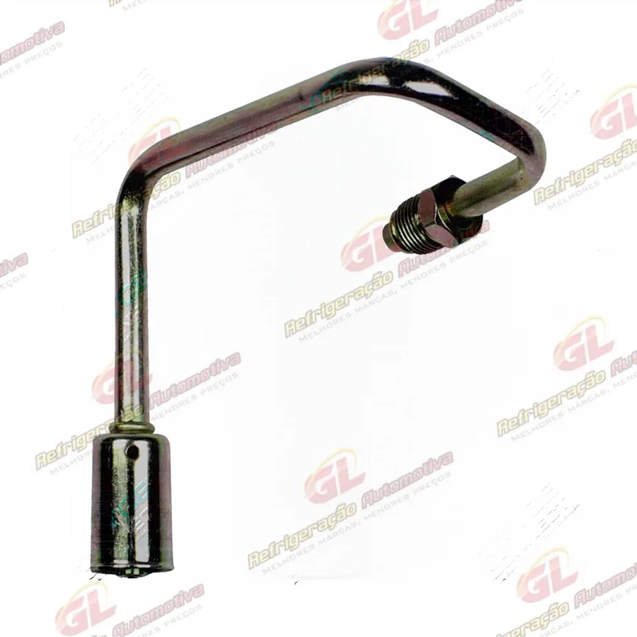 Conexão 06mm Aço Curva da Mangueira Filtro ao Evaporador Volkswagen Santana R134a