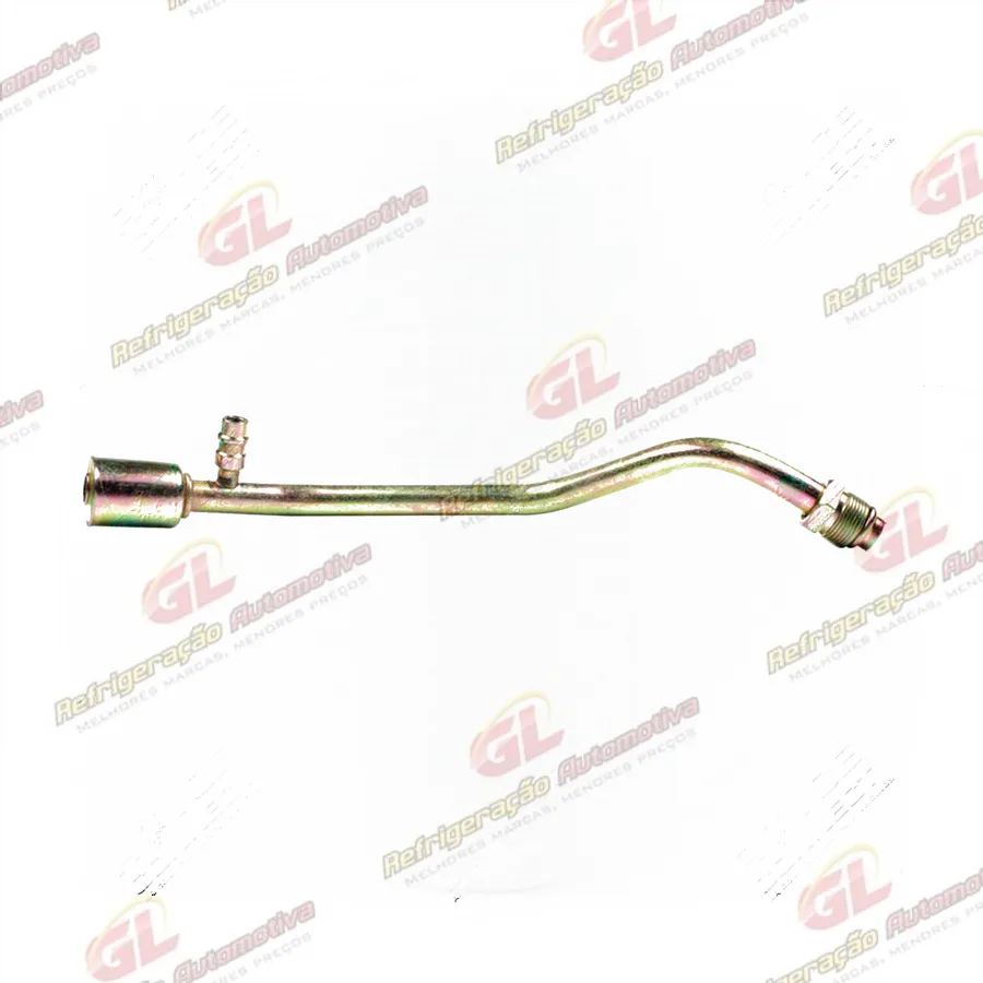 Conexão Aço Curva 10mm da Mangueira do Evaporador Ao Compressor Volkswagen Santana R134a