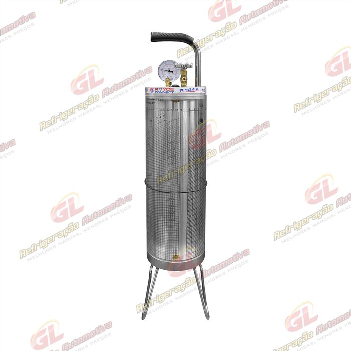 Cilindro Graduado para Gás R134a/R12/R22 220 Volts 4kg