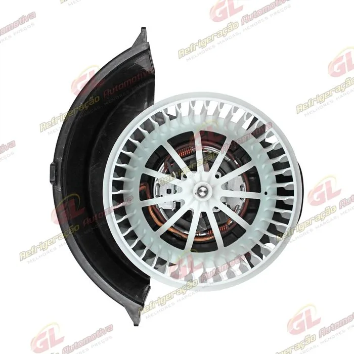 Ventilador da Caixa Evaporadora Volkswagen Amarok/ Touareg 2010 Até 2016/ Audi Q7 / Porsche Cayenne - 12 Volts OEM: 2H1820021A/ 2H1820021C — foto 2