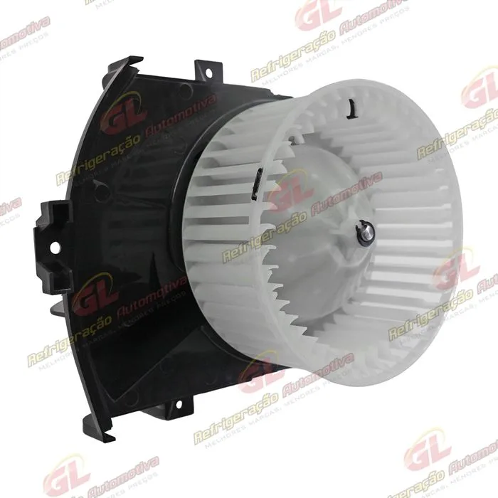 Ventilador da Caixa Evaporadora Valeo Volkswagen Gol G5 2009>/ Fox 2010>/ Spacefox 2011>/ Voyage 2009>/ Saveiro 2010> - 12 Volts OEM: 5U0820021B/ 996014W — foto 2