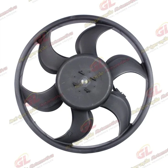 Eletroventilador do Radiador Volkswagen Gol G3 1.0 Turbo 1.6/ 1.8/ 2.0 1999> c/ Ar Condicionado 320mm - 12 Volts