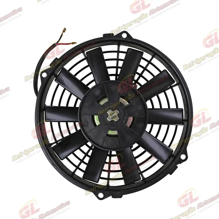 Eletroventilador Universal 09 Polegadas Pás Reta - 24 Volts — foto 2