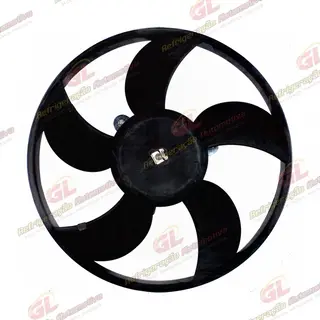 Eletroventilador do Radiador Fiat Palio/ Strada/ Siena 1.5/1.6 1996> c/ Ar Condicionado - 12 Volts