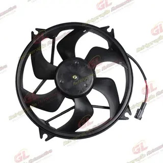 Eletroventilador do Radiador e Condensador Citroën C4 Pallas / Hatch 1.6 Todos - 12 Volts OEM: 1253K2
