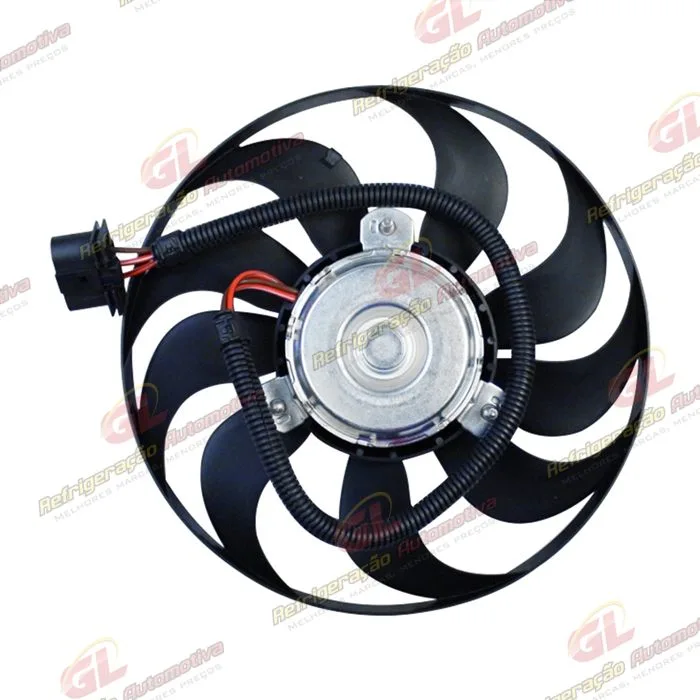 Eletroventilador Auxiliar do Radiador Volkswagen Golf 1.6/1.8/2.0 1999> / Audi A3 - 12 Volts Diametro 290mm — foto 2