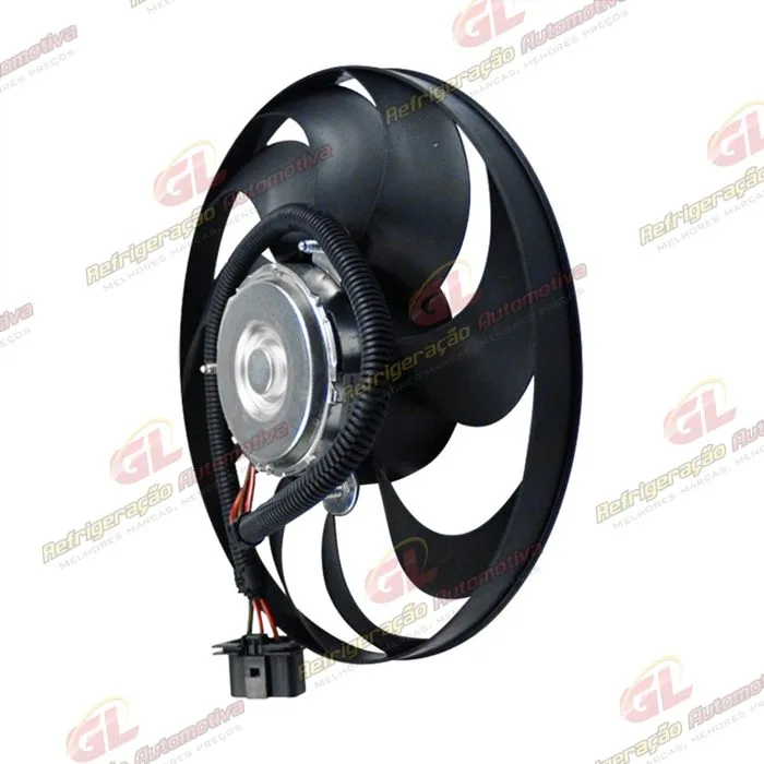 Eletroventilador Auxiliar do Radiador Volkswagen Golf 1.6/1.8/2.0 1999> / Audi A3 - 12 Volts Diametro 290mm — foto 3