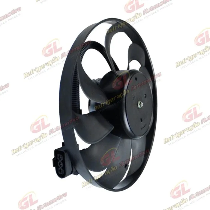 Eletroventilador Auxiliar do Radiador Volkswagen Golf 1.6/1.8/2.0 1999> / Audi A3 - 12 Volts Diametro 290mm — foto 4