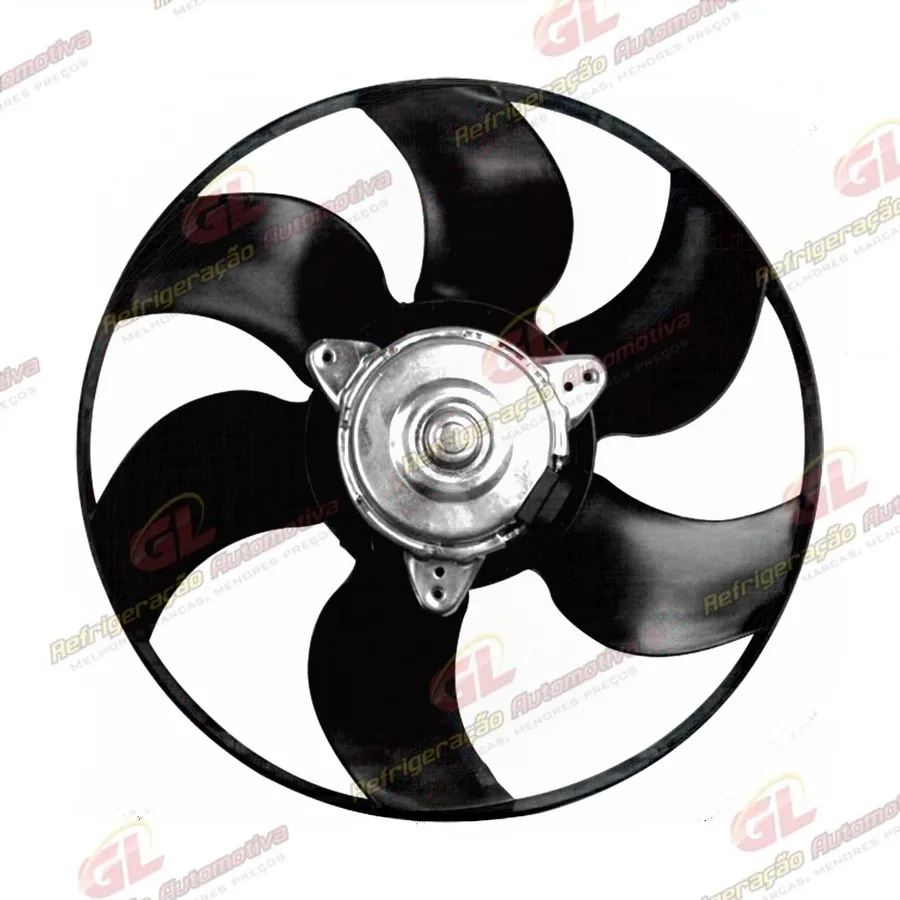 Eletroventilador do Radiador Renault Master 2014/ Clio AG/ Kangoo 1.6 1996>/ Scenic 1.6/ 2.0 1996>/ Symbol 1.6 2009>/ Megane 1.6 1998 Até 2008 - 12 Volts