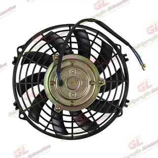 Eletroventilador Universal 9 Polegadas Pás em S - 12 Volts