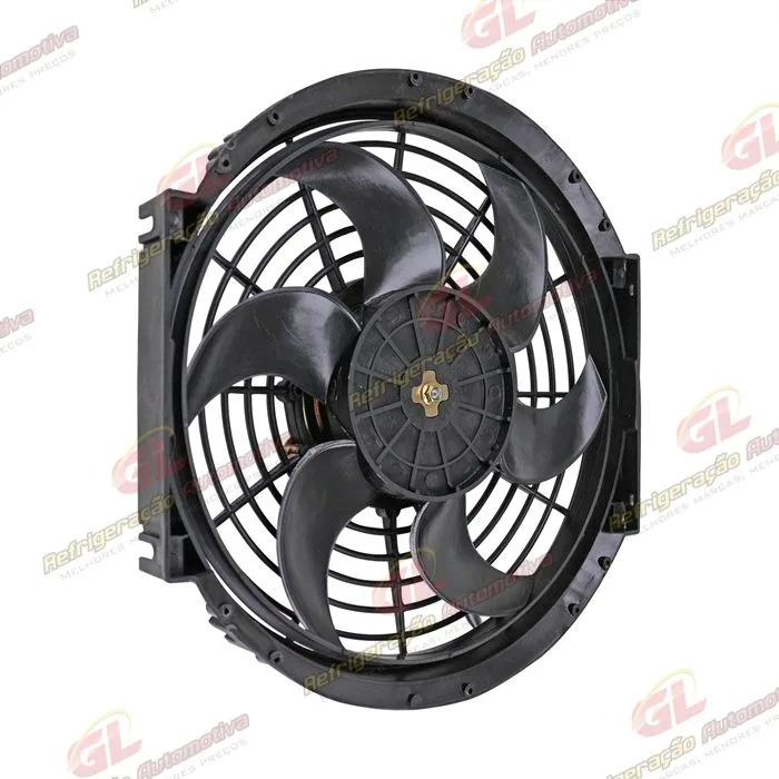 Eletroventilador Universal Soprante 10 Polegadas Pás em S - 12 Volts — foto 4
